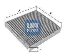 фото Фильтр салона ufi 5411500