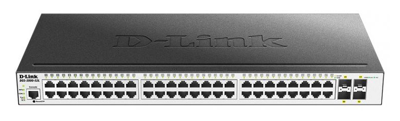 фото Коммутатор d-link dgs-3000-52l/b1a black