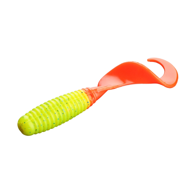 

Силиконовая приманка Mikado Twister 71 мм, 101, 5 шт., Желтый;оранжевый, Twister