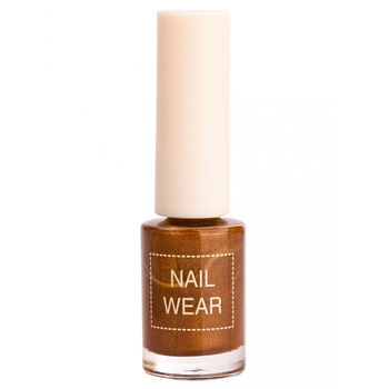 Лак для ногтей THE SAEM Nail wear #39, Luxury Orange gold 7мл