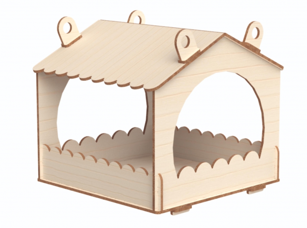 Конструктор деревянный Древо Игр Кормушка для птиц конструктор деревянный пелси кормушка для птиц