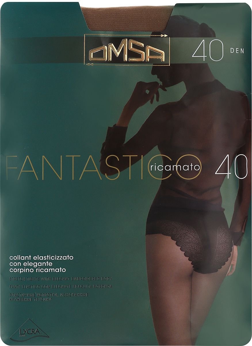 фото Колготки женские omsa fantastico телесные 2 (s)