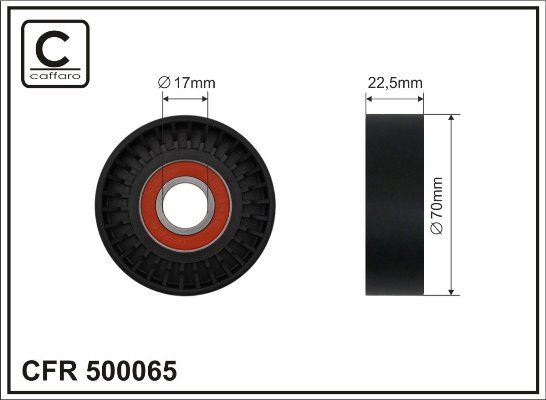 

Натяжной ролик CAFFARO 500065