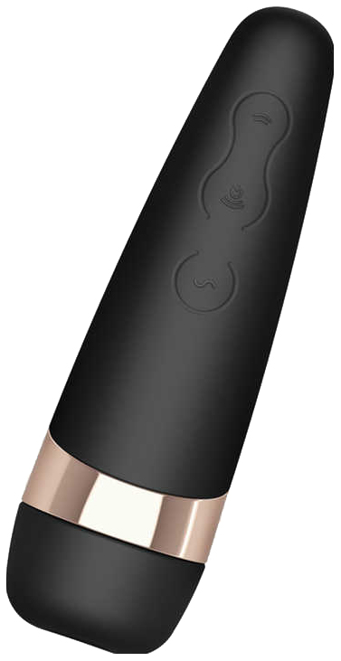 Клиторальный стимулятор с вибрацией Satisfyer Pro 3+ Vibration, черный