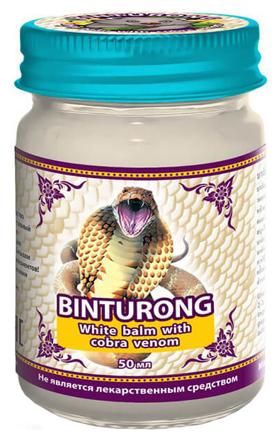 Средство для тела Binturong White Balm with Cobra Venom 50 мл