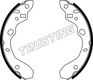 

Комплект тормозных колодок TRUSTING 049.148