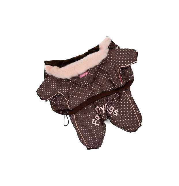 фото Комбинезон для собак for my dogs, мужской, коричневый, fw298-2015 m 8