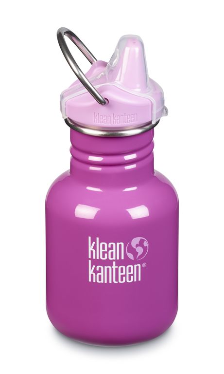 

Детская бутылка Klean Kanteen Kid Classic Sippy 12oz 355мл Bubble Gum, Розовый