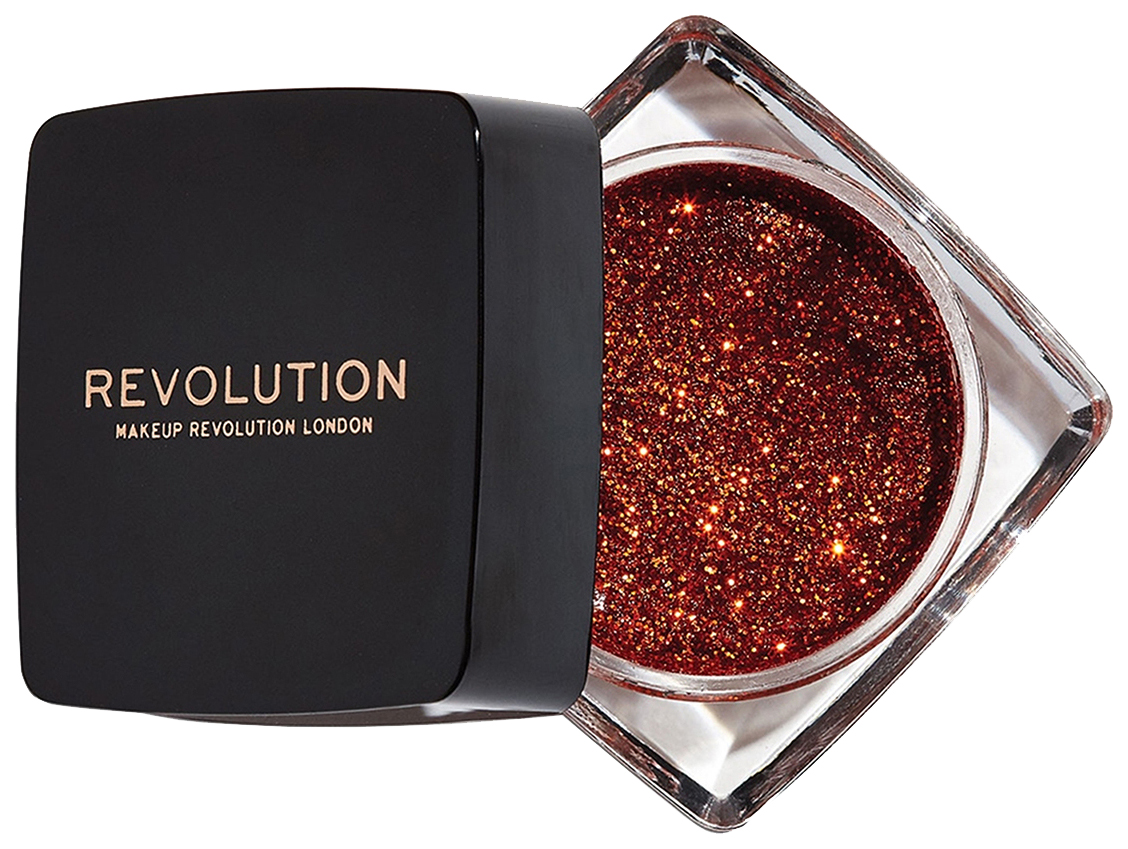 

Тени для век Makeup Revolution Glitter Paste Feels like fire