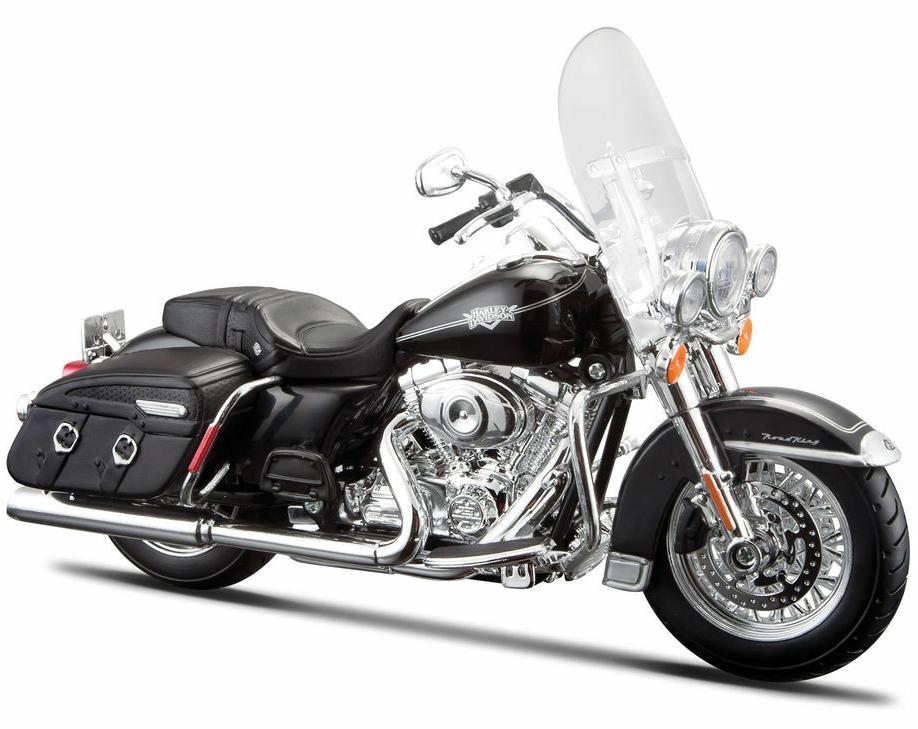 

Мотоцикл Maisto черный Harley Davidson FLHRC Road King Сlassic 2013г 1:12