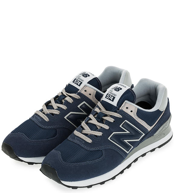 фото Мужские кроссовки new balance ml574egn/d синие/серые 43