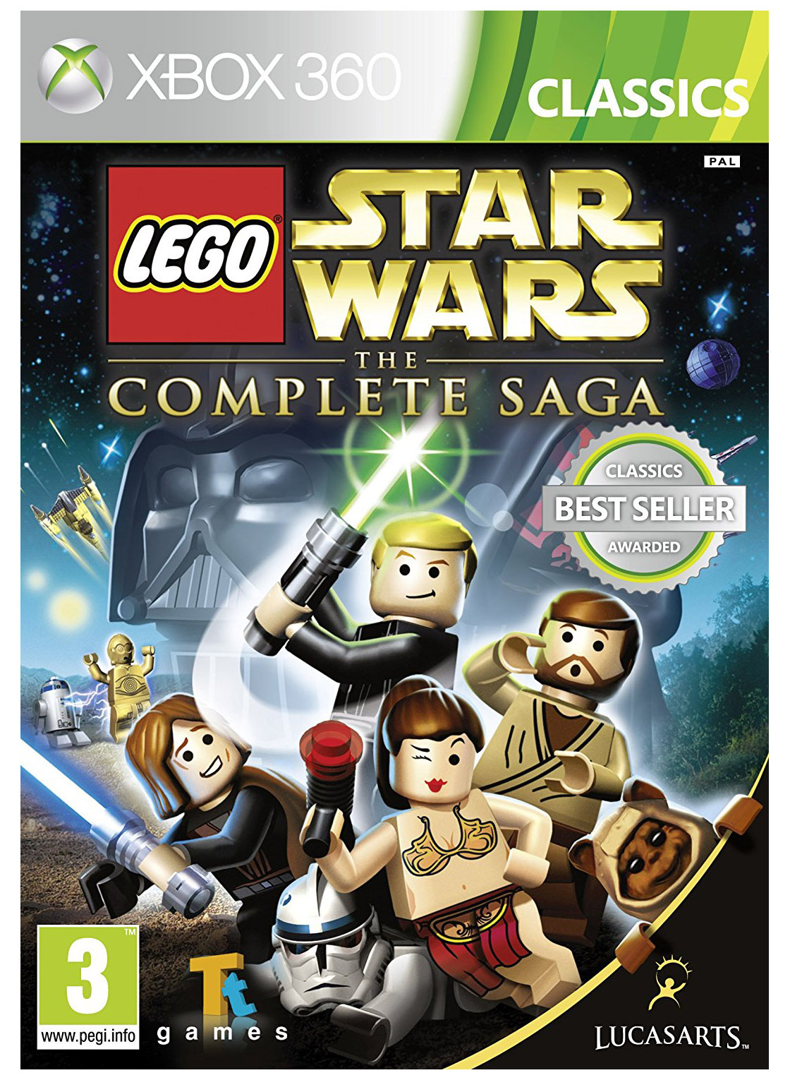 Игра LEGO Star Wars: The Complete Saga Classics для Microsoft Xbox 360