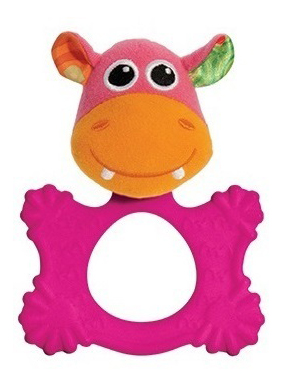 Прорезыватели для зубок - зверушки лулу бегемот 490₽