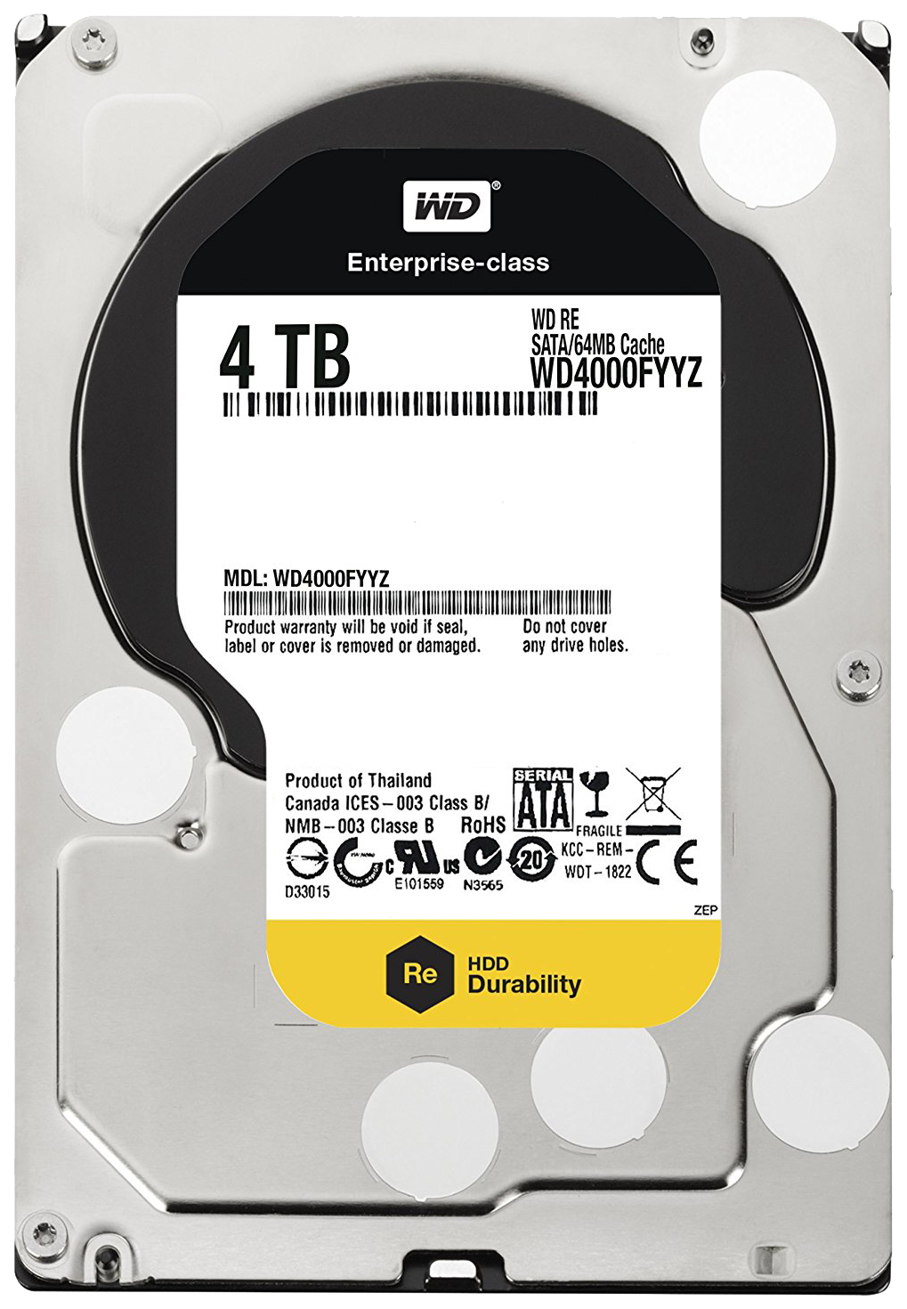 

Жесткий диск WD RE 4ТБ (WD4000FYYZ), RE