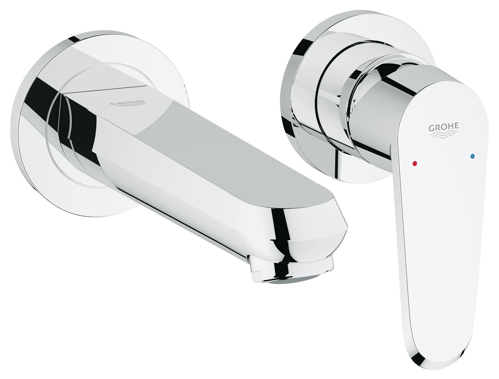 фото Смеситель для встраиваемой системы grohe eurodisc cosmopolitan 19573002 серебристый