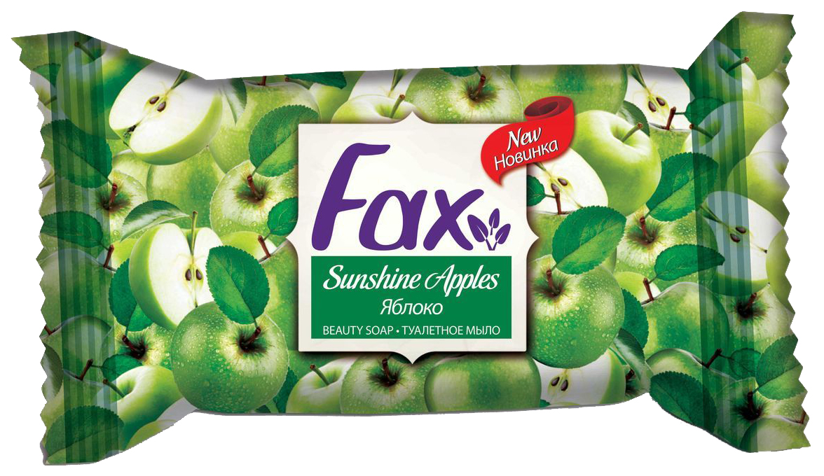 Косметическое мыло Fax Яблоко 75 г мыло ароматное яблоко 90 г