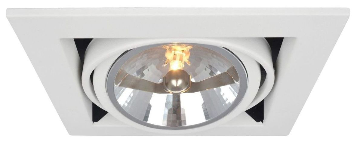 фото Встраиваемый светильник arte lamp cardani a5935pl-1wh