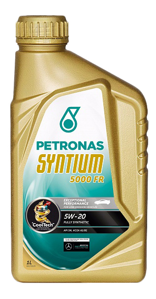 Моторное масло Petronas Syntium 5000 FR 18371619 5W20 1 л