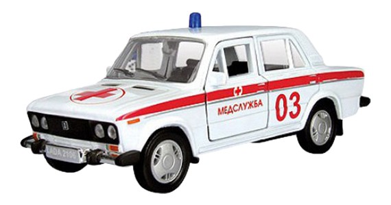 

Коллекционная модель Autotime Lada 2106 Скорая помощь 1:36, Lada 2106 Скорая помощь