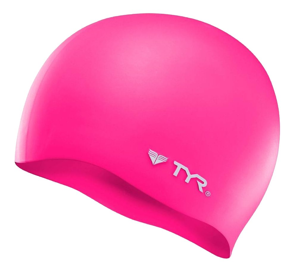 Шапочка для плавания TYR Wrinkle Free Silicone Cap 693 pink