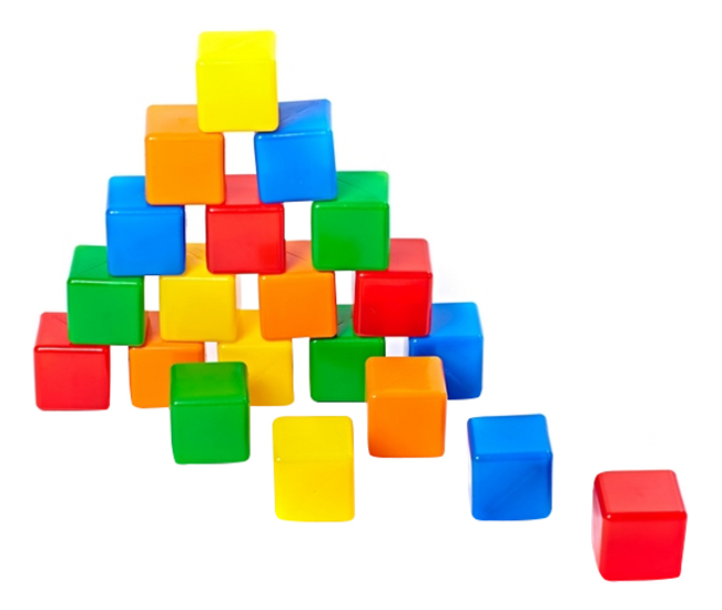 Детские кубики Счастливое детство 20 шт.