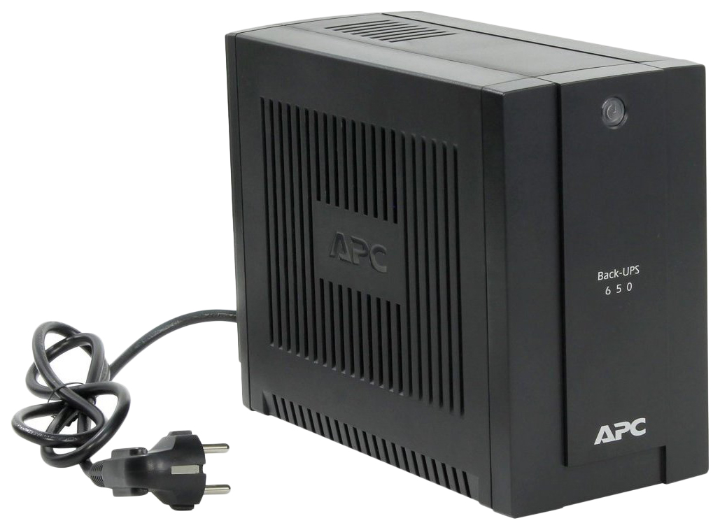 фото Источник бесперебойного питания apc back-ups bc650rsx761 black