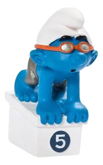 Фигурка Смурфики Гном Пловец Schleich The Smurfs 20736 фигурка садовая гном с морковью 25х45 см гипс 54