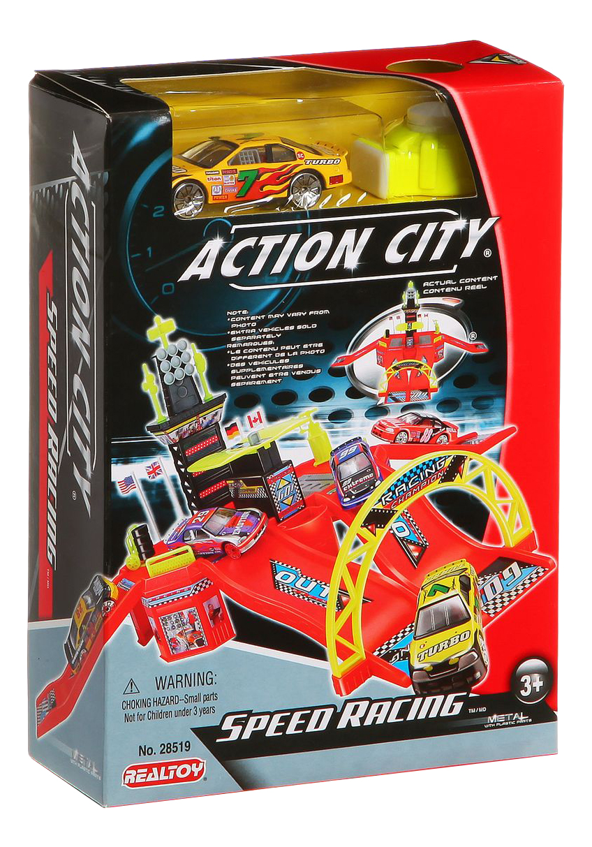 

Автотрек RealToy Автодром с 1 машинкой, Автодром с 1 машинкой