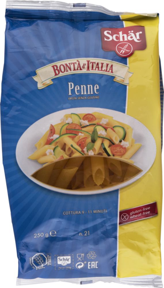 фото Макаронные изделия schar bonta italia penne n.21 250 г