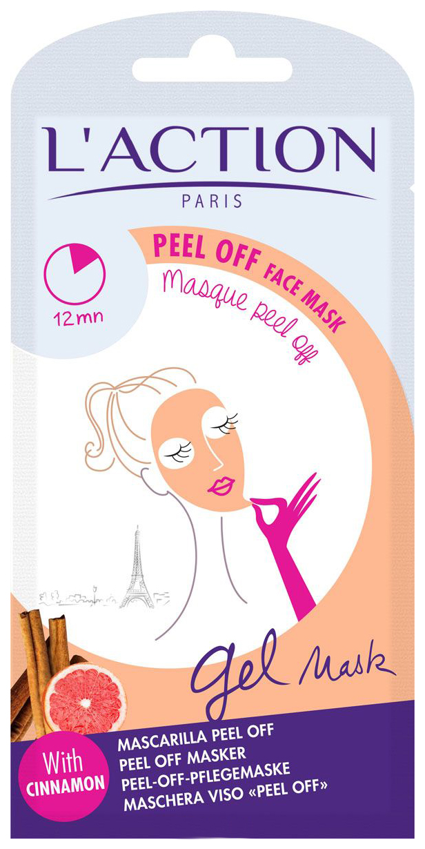 

Маска для лица L'Action Peel Off Face Mask 10 г, Peel Off Face Mask