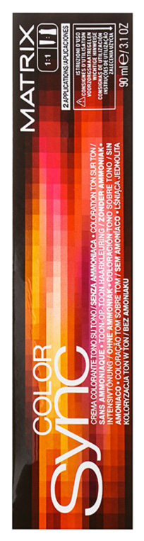 Краска для волос Matrix Color Sync 8RC+ Светлый блондин красно-медный 90 мл