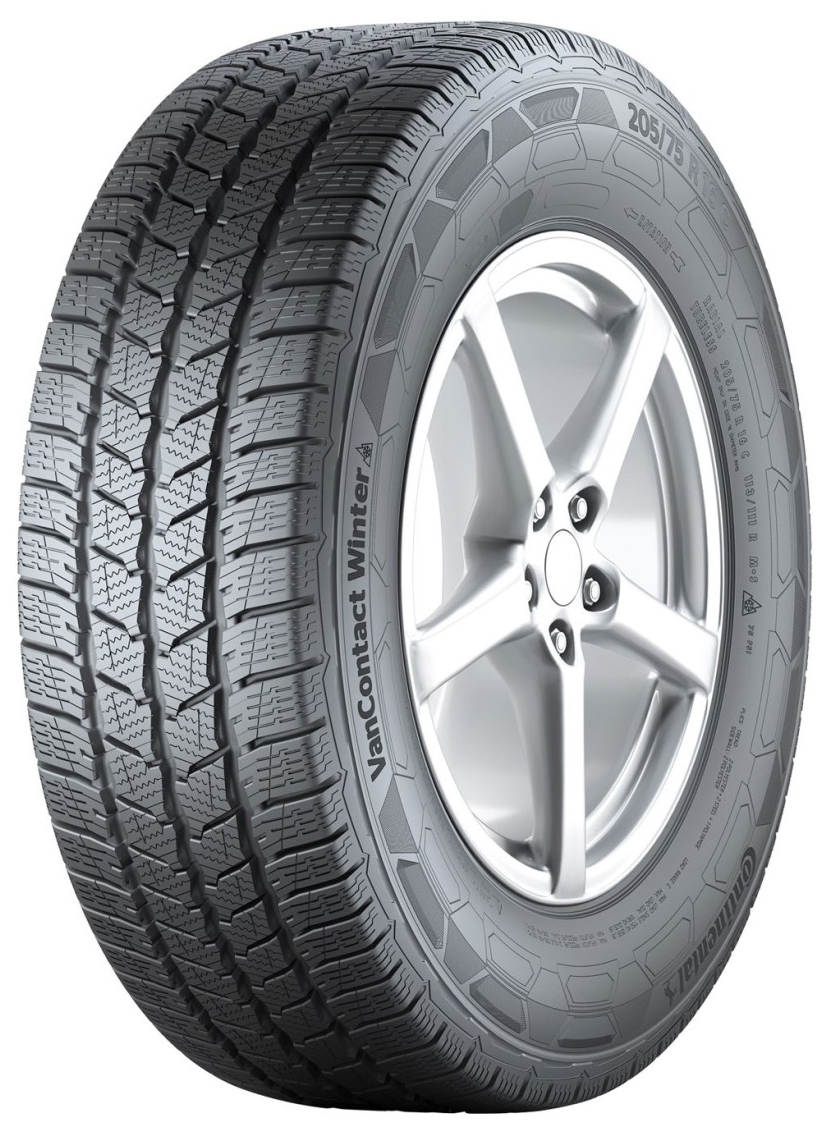 

Шины Continental VanContact Winter 175/75 R16 101T (до 190 км/ч) 453132, VanContact Winter