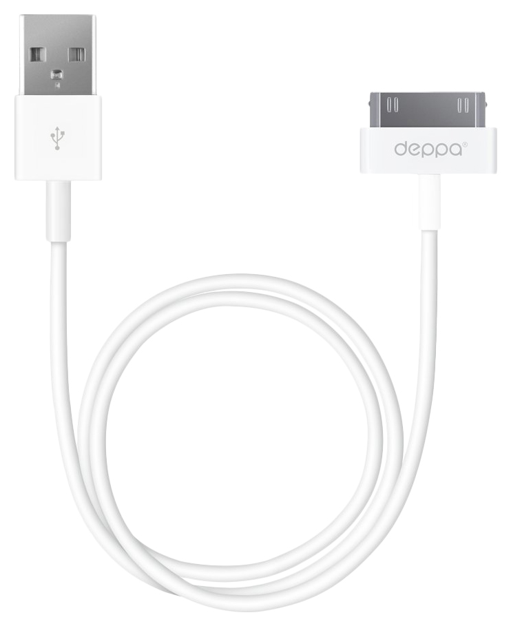 фото Кабель deppa apple 30-pin 1.2м white