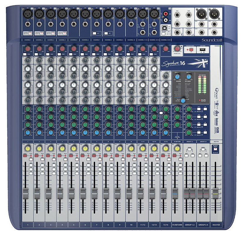 

Микшер Soundcraft Signature 16, Signature 16