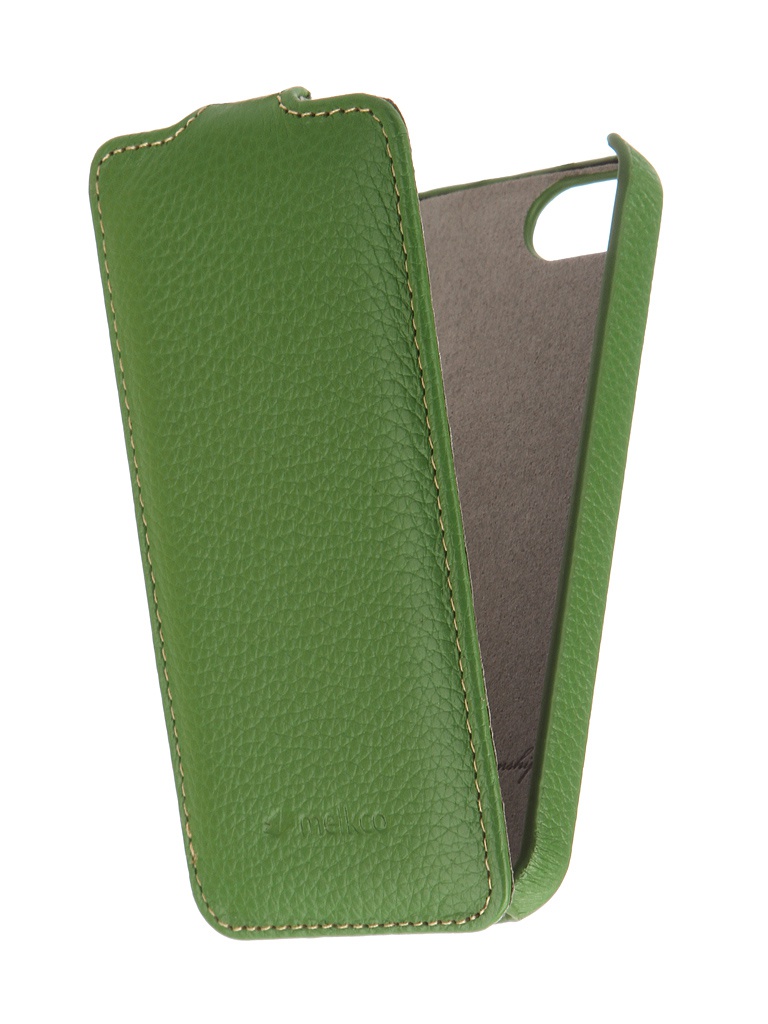 фото Чехол melkco jacka для apple iphone 5/5s green