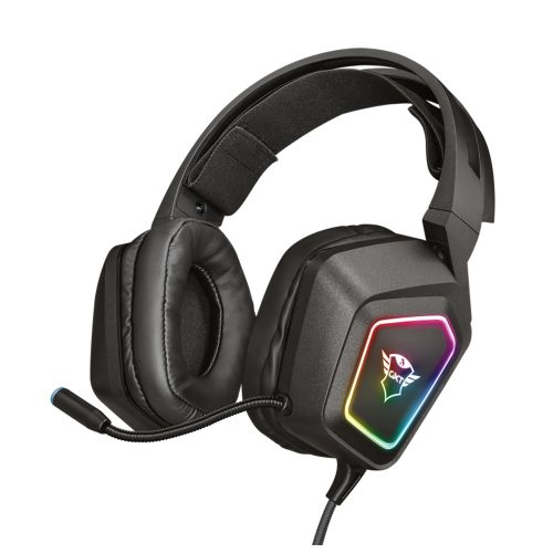 фото Игровая гарнитура trust gxt 450 blizz rgb black