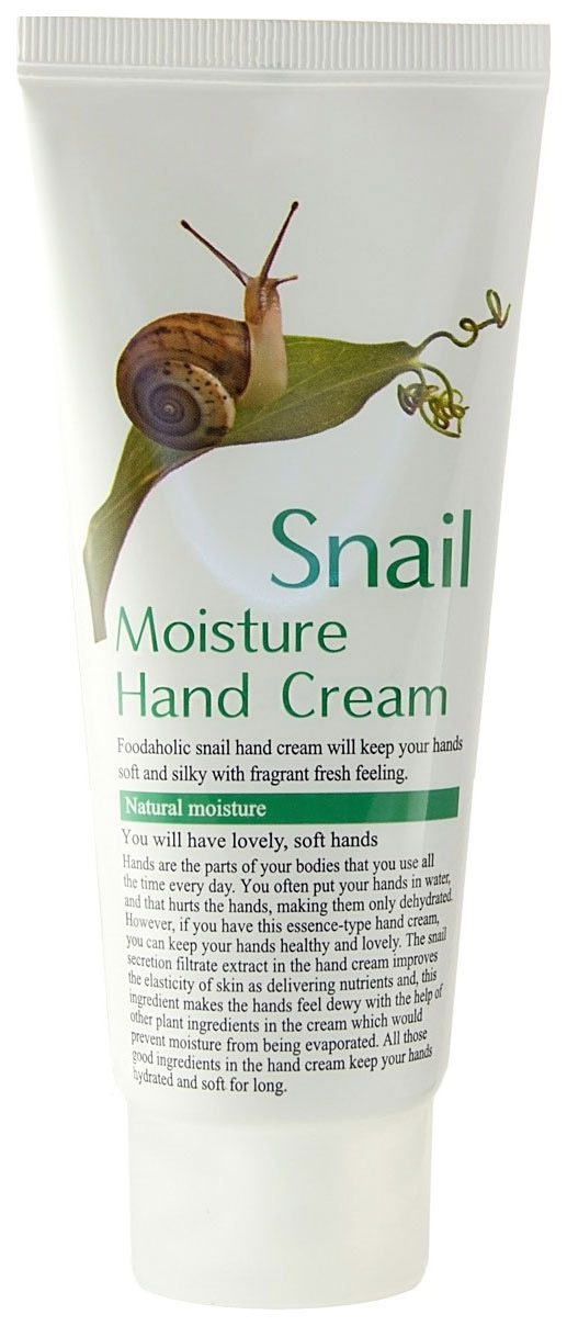 фото Крем для рук foodaholic snail moisture 100 мл