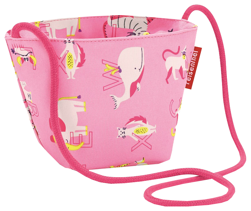 фото Сумка детская reisenthel minibag abc friends pink для девочек розовый iv3066