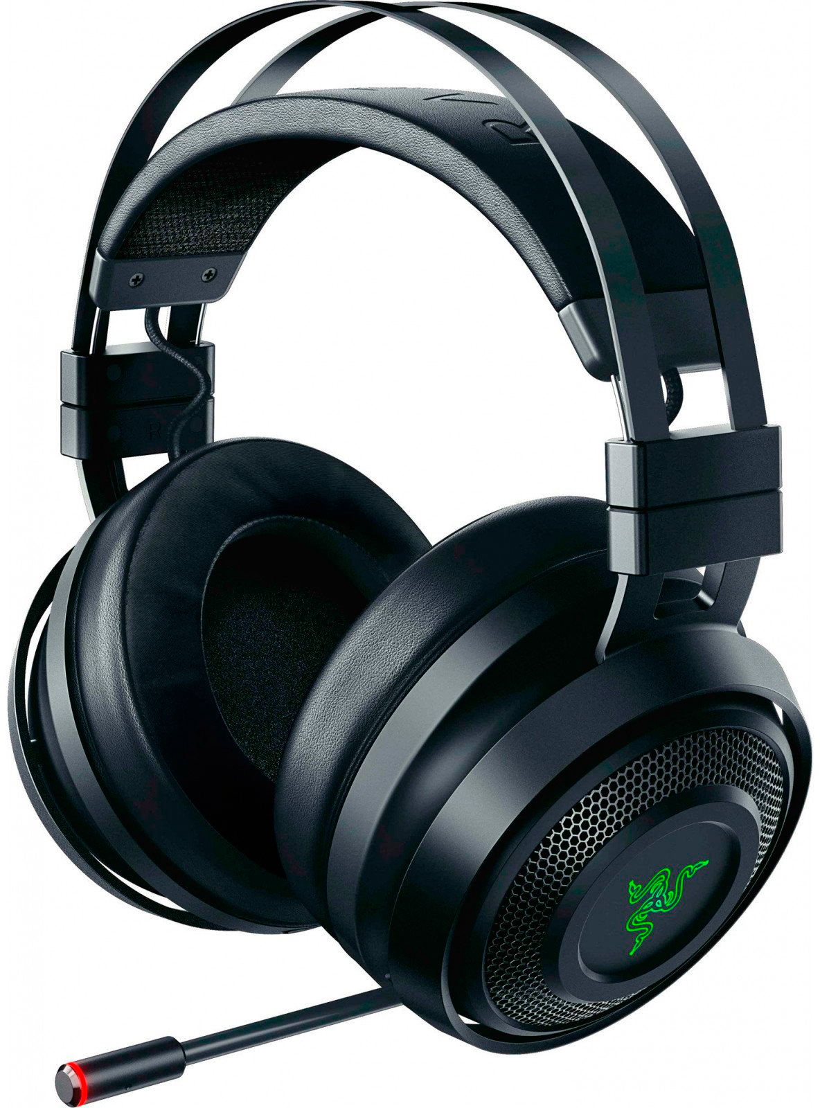 фото Игровая гарнитура razer nari ultimate wireless green/black