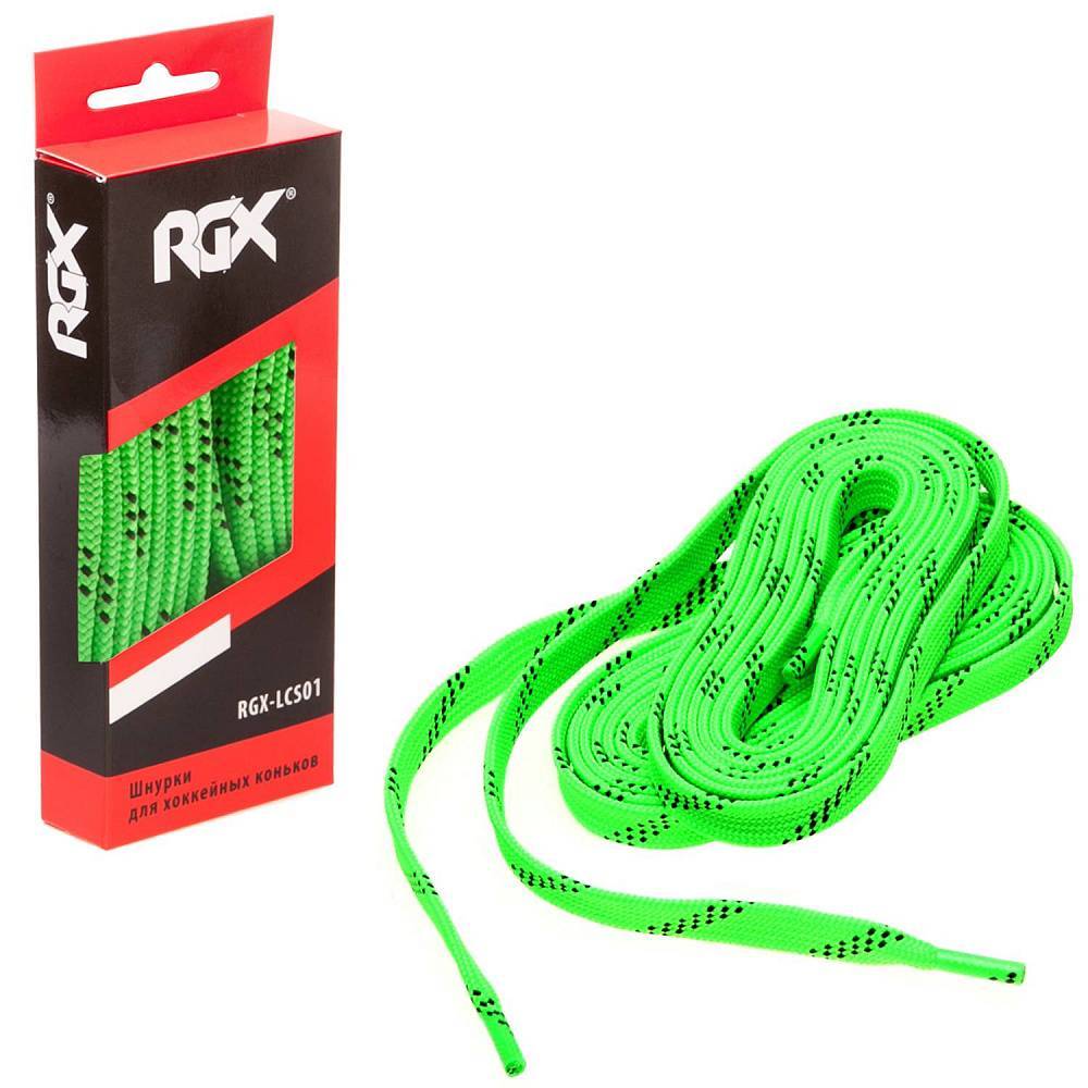 Шнурки RGX-LCS01 Neon Green 182 см.