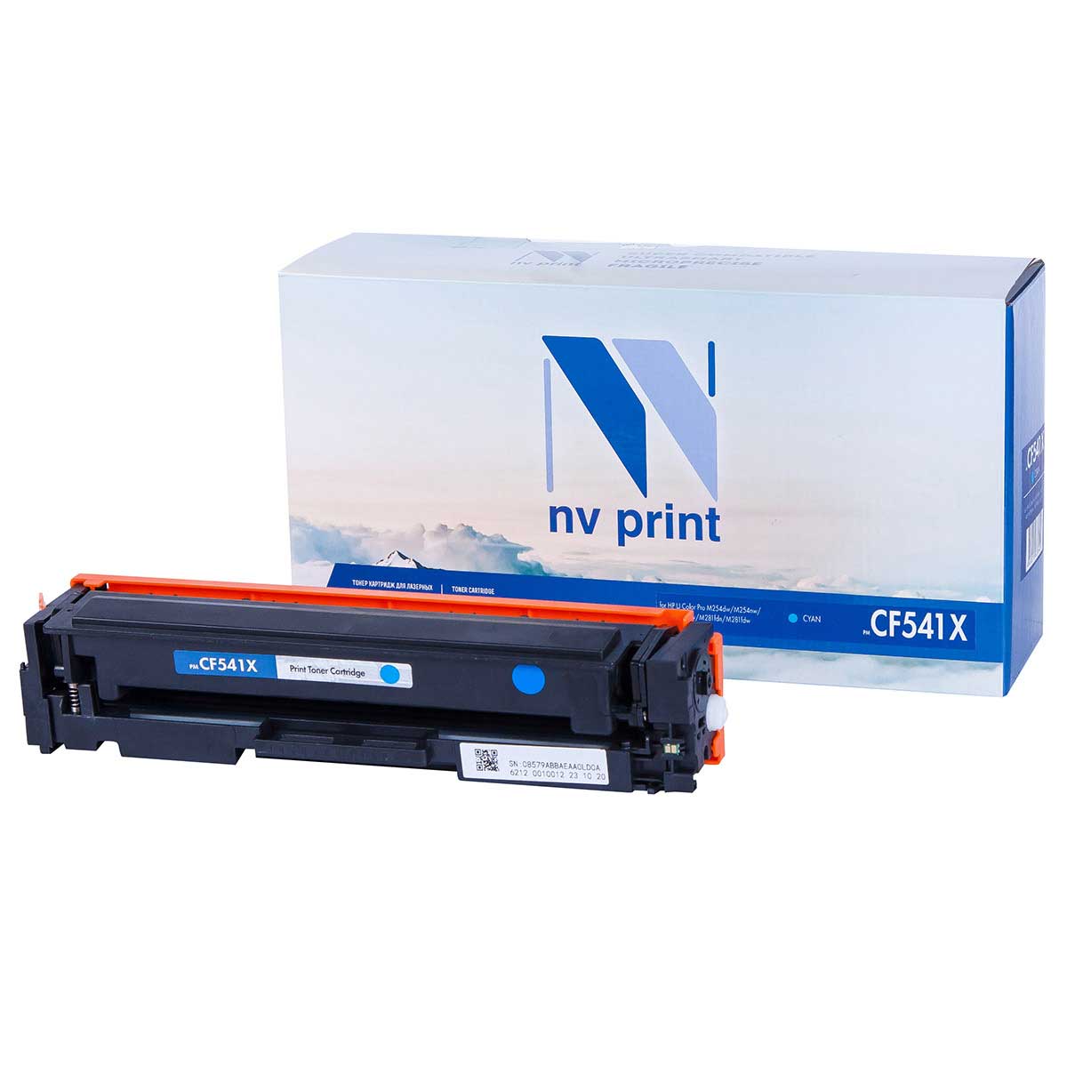 Картридж для лазерного принтера NV Print CF541XC, голубой