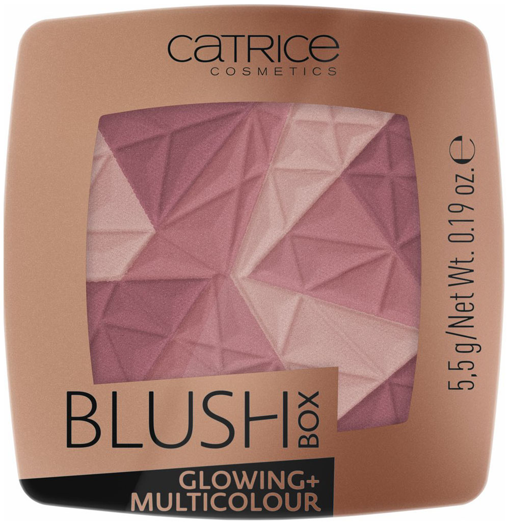 фото Румяна catrice blush box glowing + multicolour 020 it´s wine o´clock