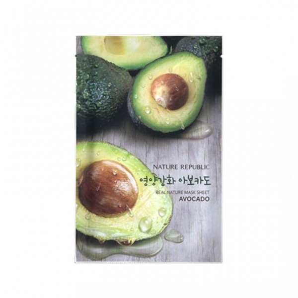 

Маска для лица Nature Republic Real Nature Avocado Mask Sheet 23 г