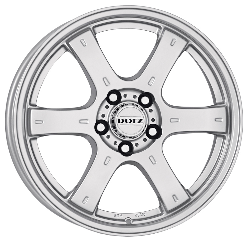 

Колесный диск Dotz Crunch si R17 8J 6x139.7 ET35 D67.1, Серебристый, Crunch