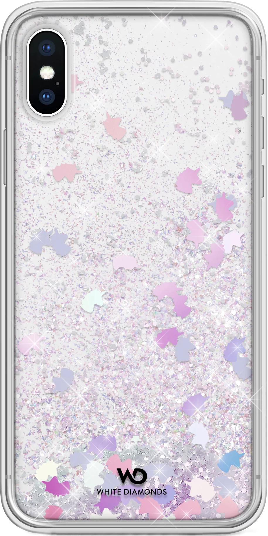 фото Чехол white diamonds sparkle для iphone xs/x, единороги