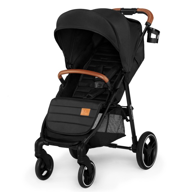 фото Прогулочная коляска kinderkraft grande 2020 black