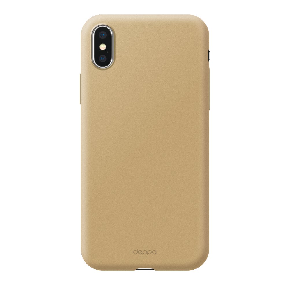 фото Чехол deppa air case для apple iphone xs max gold