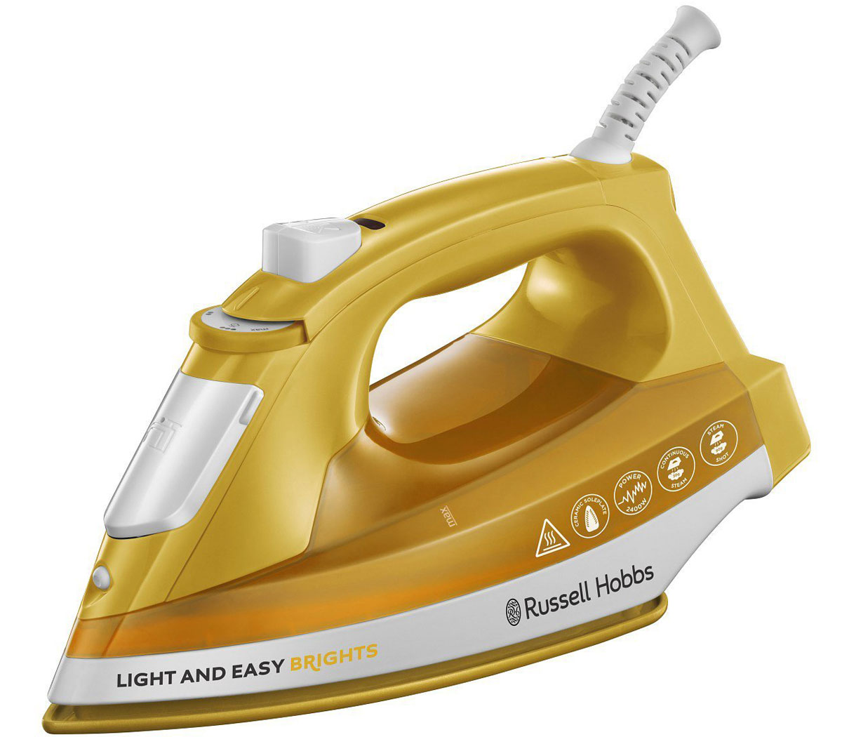 фото Утюг russell hobbs light & easy brights 24800-56 yellow