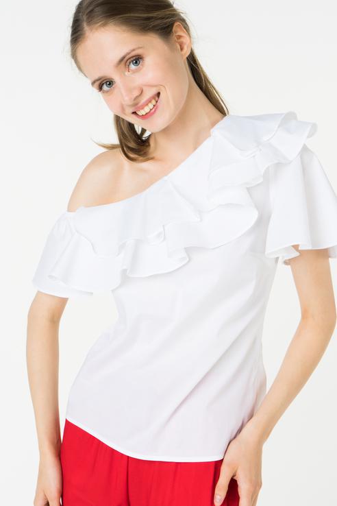 

Блуза женская ZARINA 8226105305001 белая 46 RU, 8226105305001