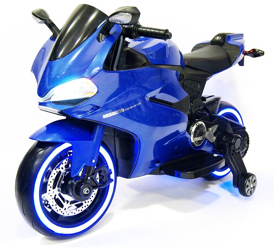 Купить Мотоцикл, Детский электромобиль - мотоцикл Ducati Blue - SX1628-G, Hollicy,